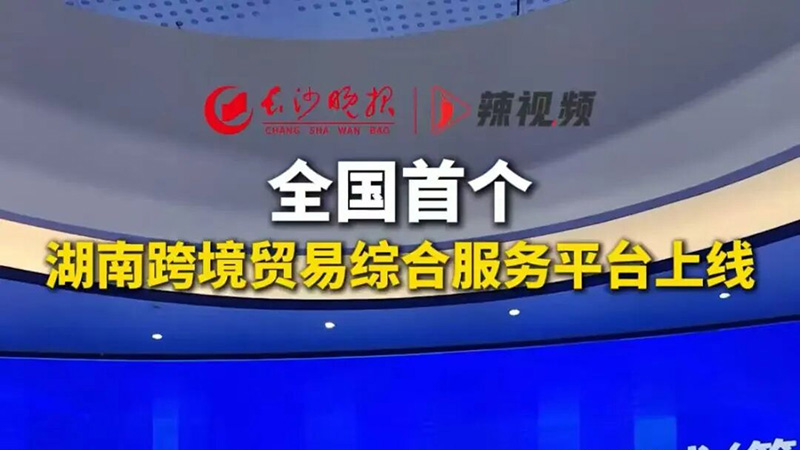 Company News | Open Integration & Urban Synergy, Intelligent Linkage to the Globe | Easyfly Witnesses Launch of Hunan Cross-Border Trade Platform & Secures Project Contract