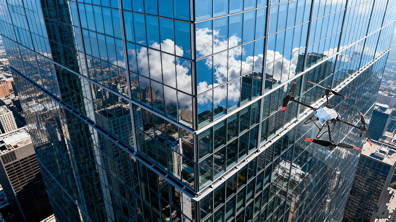 Why drone window cleaning is growing rapidly worldwide - An interview with KTV Working Drone？